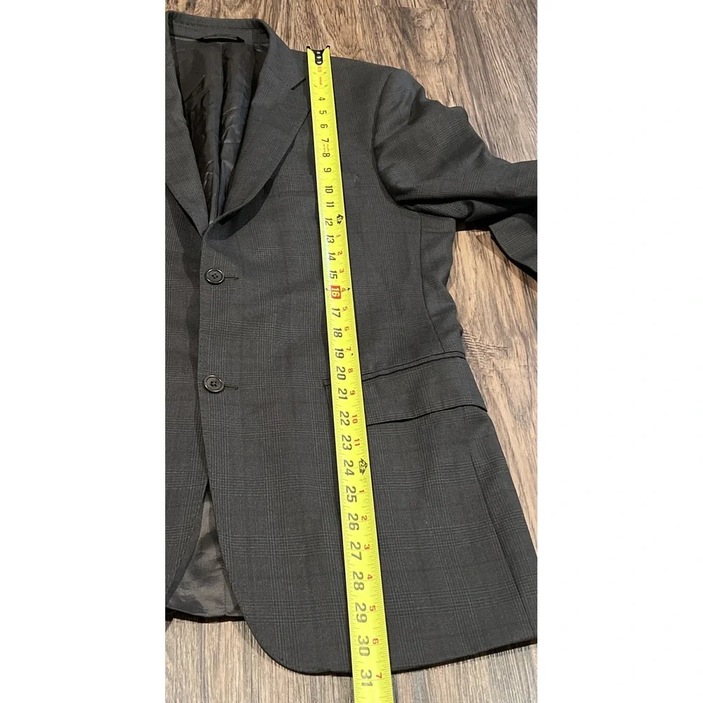 ermenegildo zegna Traveller blazer Brown Australian Wool Size 40R Made In Italy